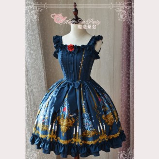 Magic tea party Beauty & The Beast Lolita Dress JSK